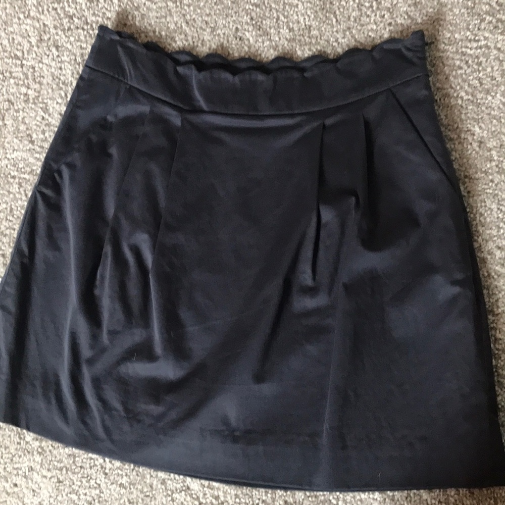 J Crew scallop waist skirt